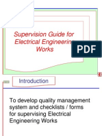 HDB-Supervision Guide For Electrical Engineering Works