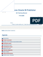 Oracle BI Publisher E0 Training Manual