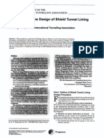 ITA-AFTES - Guideline For The Design of Shield Tunnel Lining PDF