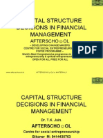 Capital Structure Decisions in Financial Management 6 November