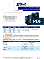 40KW Diesel Generator Datasheet J40u (English) PDF