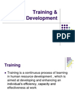 Training & Development