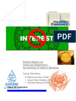 Project Report On Financial Statement / Accounting of Islamic Banking