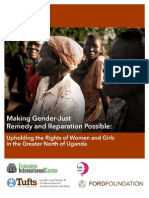 Making Gender-Just Remedy and Reparation Possible: Upholding The Rights of Women and Girls in The Greater North of Uganda