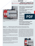 Power Supply Systems Surge Arresters - Type 2: SPD Type 2 According To EN 61643-11 SPD Class II According To IEC 61643-1