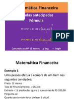 Rendas Antecipadas