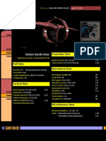 Vulcan Surak-Class: Propulsion Data