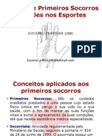 Noções de Primeiros Socorros e Lesões Nos Esportes