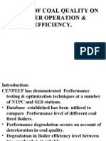 Effect of Coal Quality