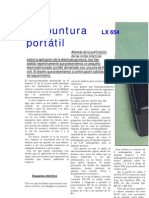 LX654 Acupuntura Portatil