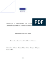 Dissertação de Mestrado em Gestão de Recursos Humanos - Maria Serafina Rocha Alves Tavares