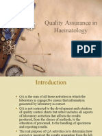 Quality Assurance in Haematology