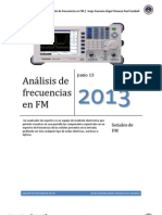 Analisis de Frecuencias FM