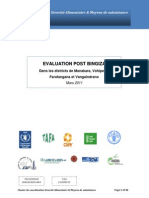 Rapport Évaluation Post-Bingiza Dans Les Districts de Manakara, Vohipeno, Farafangana Et Vangaindrano - Mars 2011