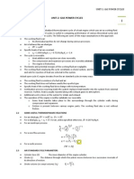 Unit-2: Gas Power Cycles