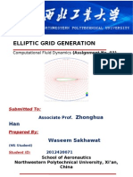 Elliptic Grid - Assignment # 3 (2012420071) - Waseem