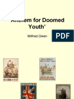 Anthem For Doomed Youth Wilfred Owen