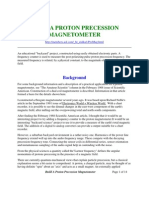 Build A Proton Precession Magnetometer