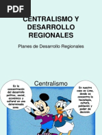 Centralismo y Desarrollo Regional