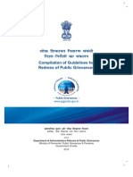 Compilation of Guidelines For Redress of Public Grievances - Naresh Kadyan