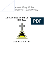 GOLDEN DAWN Advanced Middle Pillar Ritual