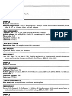 HPLC Analysis of Alteplase