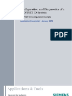 Configuration and Diagnostics of A PROFINET IO System