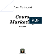 Extrait Cours Complet de Marketing PDF