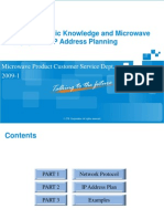 02 Network Basic Knowledge and Microwave Equipment IP Address Planning