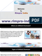 Specialty Oilfield Chemicals - Demulsifiers, Corrosion Inhibitors From Rimpro India