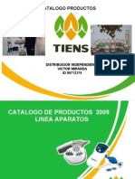 Catalogo de Productos Tiens Bolivia 2009