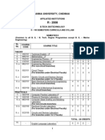 B.tech Biotech Syllabus