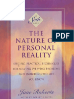 A Seth Book The Nature of Personal Reality by Jane Roberts