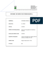 Informe Modelo Termografia 