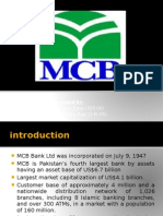 Information System of MCB