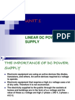 UNIT 1-DC Power Supply