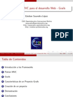 Grails: Framework para El Desarrollo de Aplicaciones Web