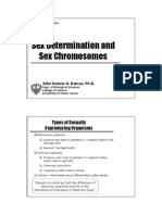 Sex Determination and Sex Chromosomes: Types of Sexually Reproducing Organisms