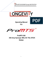 Pro Mts 200 Manual