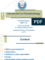 Introduction To Periodontics