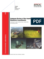 ERDC/EL TR-13-8 Summary Review of The Aquatic Toxicology of Munitions Constituents