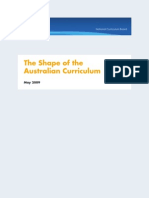 Shape of The Australian Curriculum