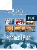 Financial Feasibility Report On Aquva Spa - Analysis of Fi.