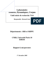 Modycorapportscientifique 2005 PDF