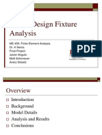 Senior Design Fixture Analysis