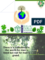 Delhi Public School, Bopal, Ahmedabad Green School Drive Presentation