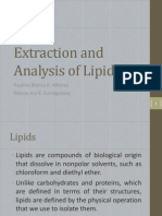 Extraction and Analysis of Lipids