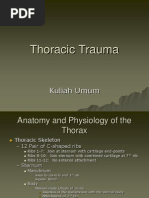 Thoracic Trauma