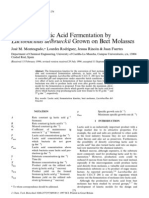 Kinetics of Lactic Acid Fermentation Lactobacillus