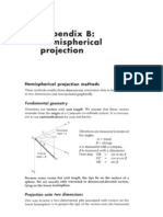 Appendix Hemispherical Projection